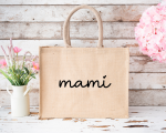 Personalizirana torba iz jute: mami