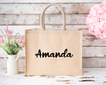 Personalizirana torba iz jute: ime