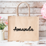 Personalizirana torba iz jute: ime