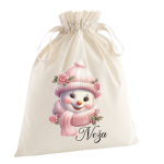 Personalizirana vreča za darila (žakelj): snežak