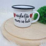 Emajl piskrček: najboljša mami in babi, 2 srčka