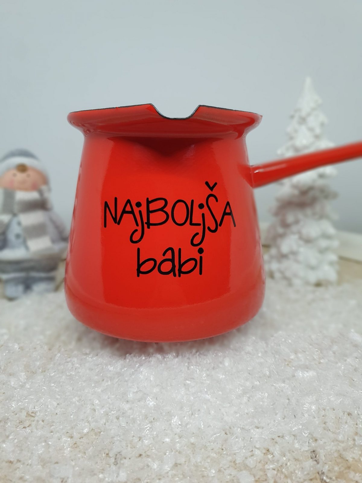 Emajl džezva različne barve: najboljša babi - slika 2