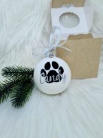 Personalizirana bunkica bela - okrasek za smrečico: tačka - slika 2