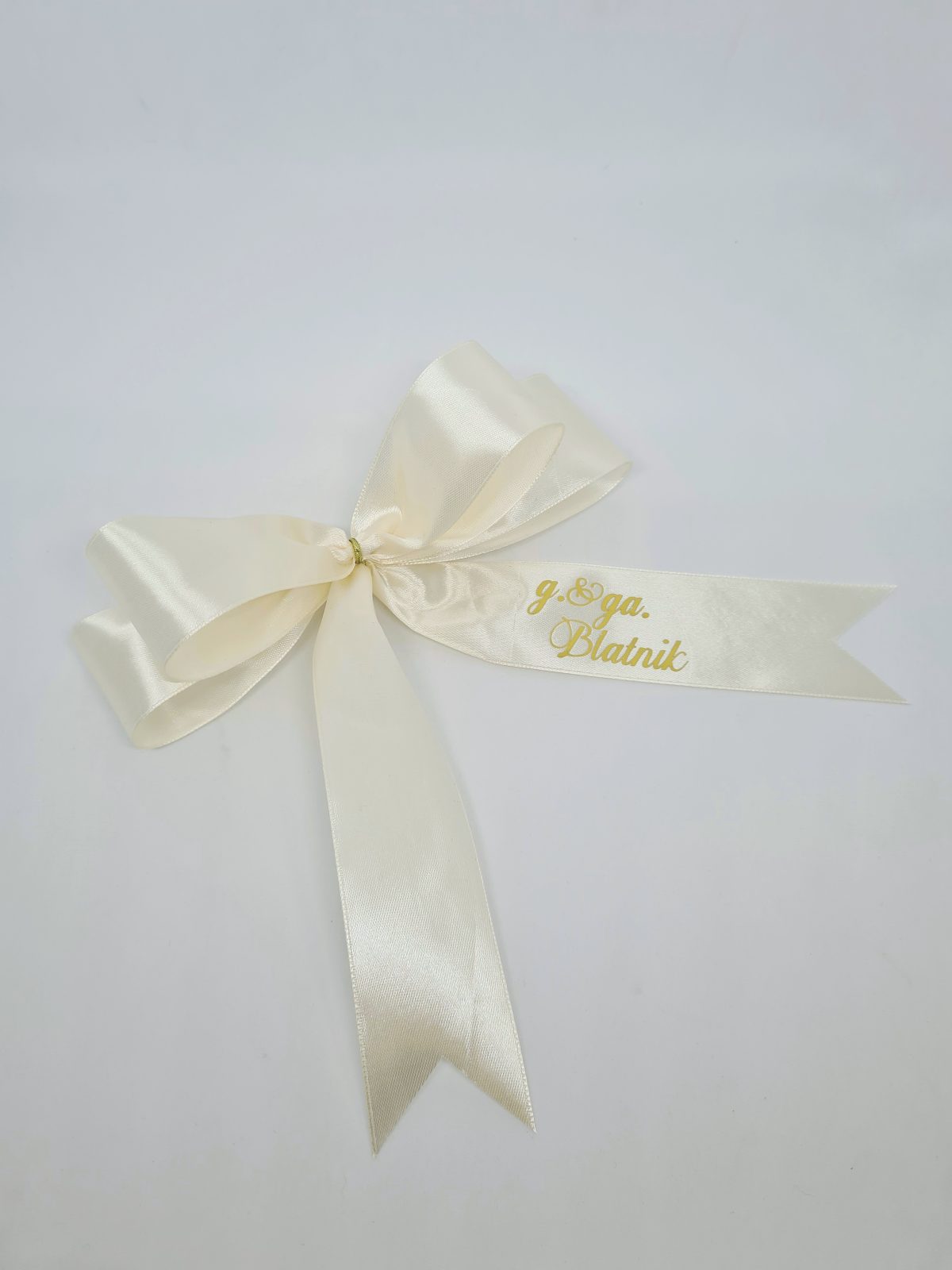 Dekorativna pentlja s personaliziranim napisom - različne barve - slika 7