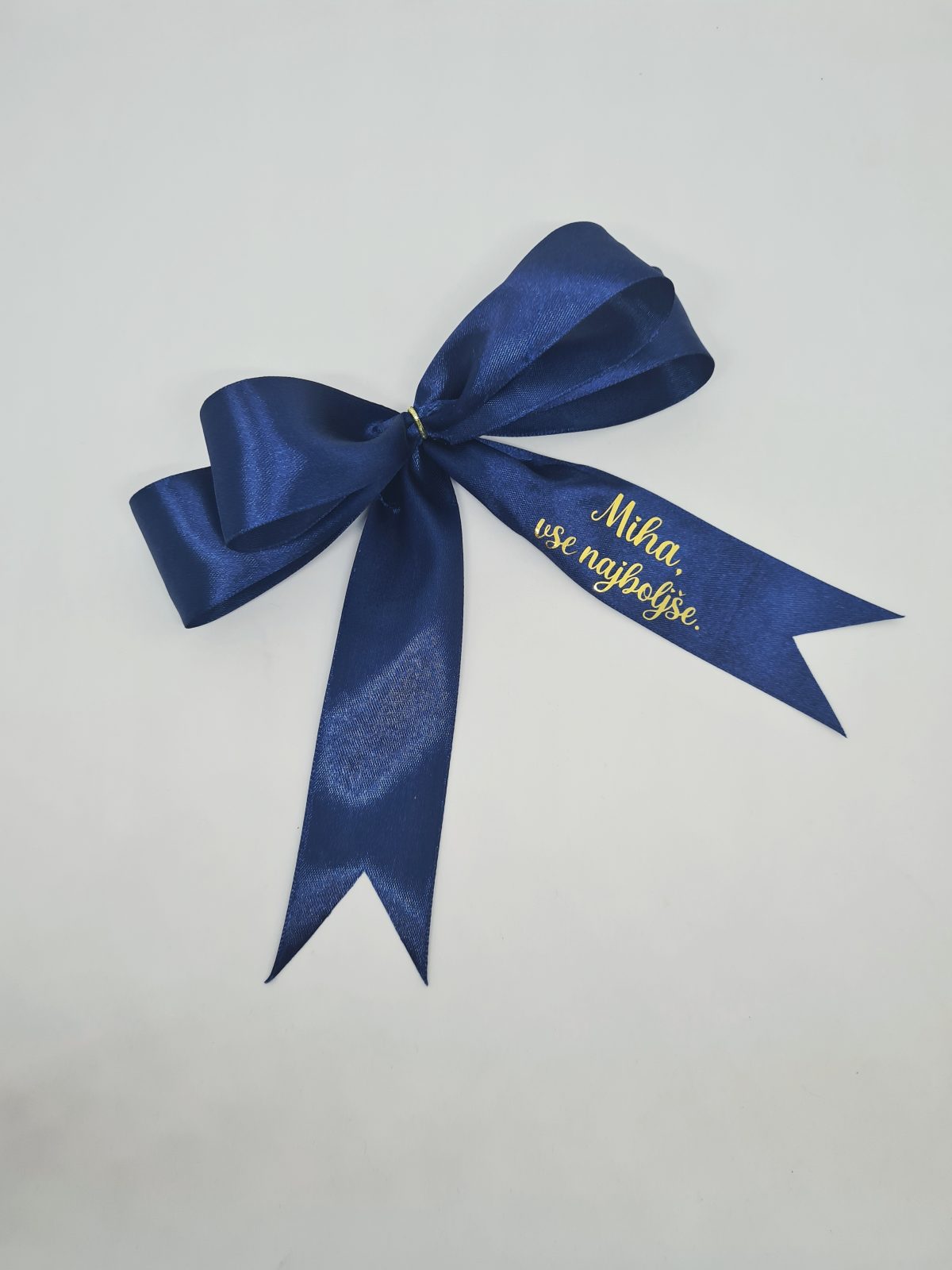 Dekorativna pentlja s personaliziranim napisom - različne barve - slika 11