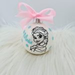 Bunkica - okrasek za smrečico: Frozen Elsa