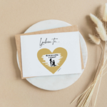 Personalizirana kartica presenečenja: Ljubim te (Bi se poročila z mano?)