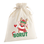 Personalizirana vreča za darila (žakelj): jelenček