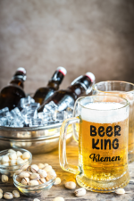 Vrček za pivo: beer king in ime - slika 2