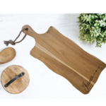 Lesena deska - ime s srčkom