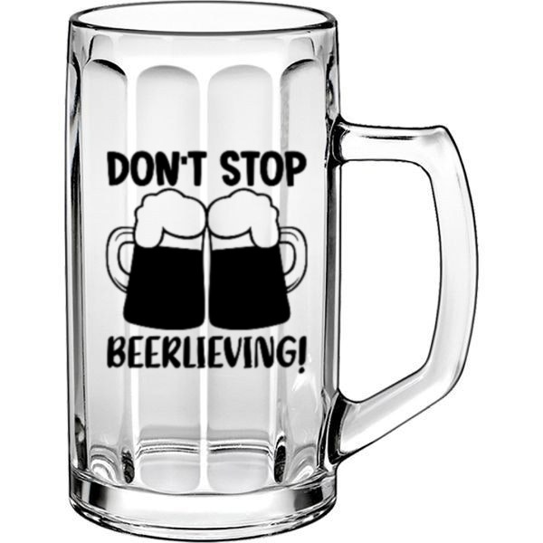 dont-stop-beerlieving Vrček za pivo: don't stop beerlieving - slika 1