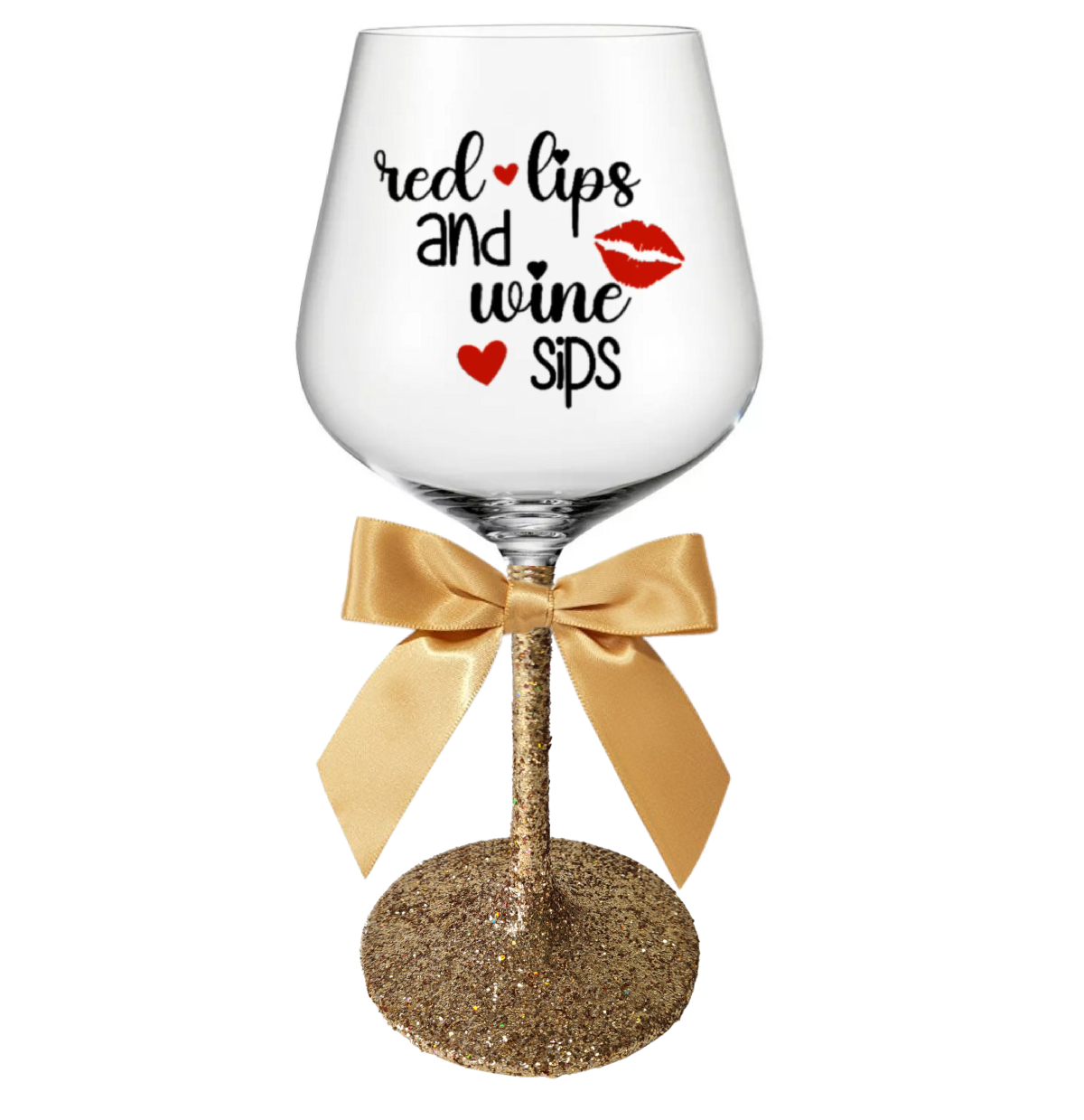 Kozarec poljubna barvna kombinacija - red lips and wine sips - slika 3