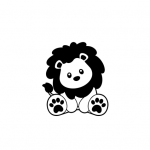 Stenska nalepka: lev