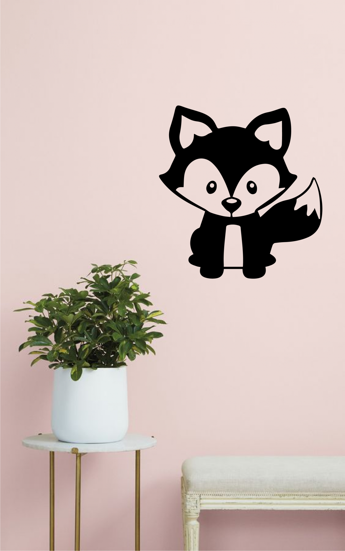 Stenska nalepka: lisica - slika 3