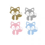 Stenska nalepka: lisica - slika 2