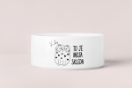 Personalizirana mačja skleda: to je moja skleda