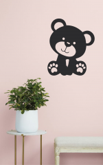 Stenska nalepka: medvedek - slika 3