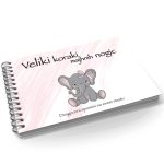 Otroški album roza: možnost personalizacije platnice