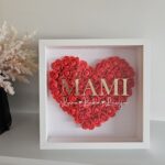 Personaliziran okvir z vrtnicami - mami in imena otrok