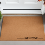 Personaliziran predpražnik kokosova vlakna: welcome