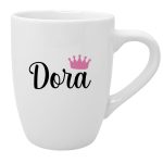 Skodelica personalizirano ime in krona