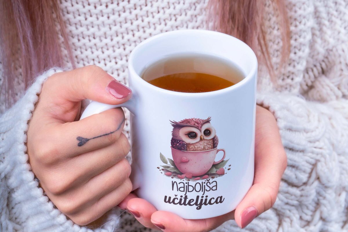 Skodelica sovica - najboljša učiteljica, vzgojiteljica ... - slika 2