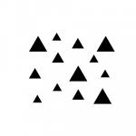 Stenske nalepke: trikotniki