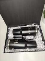 Darilni komplet: 2 termo lončka tumbler - personaliziran napis - slika 2