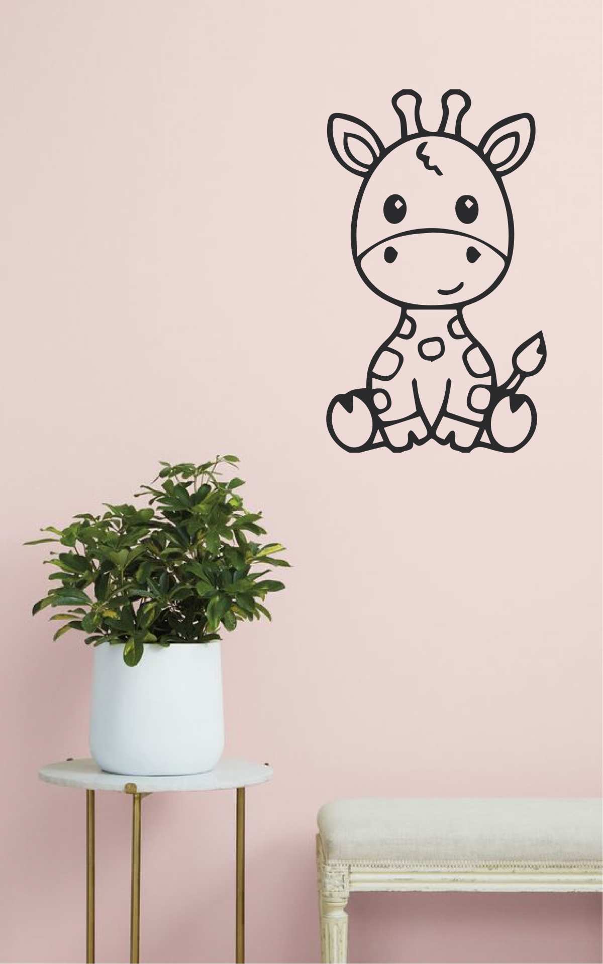 Stenska nalepka: žirafa - slika 3
